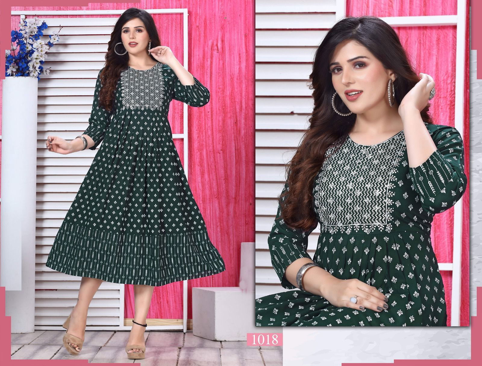 Beauty Queen Especial Vol 2 Anarkali Kurtis Catalog
